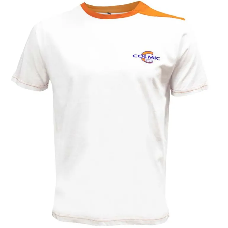 T-shirt Colmic Blanc/orange