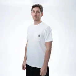 T-Shirt Nash Make it Badge Pocket Ecru