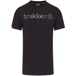T-shirt Trakker CR Logo Black Camo