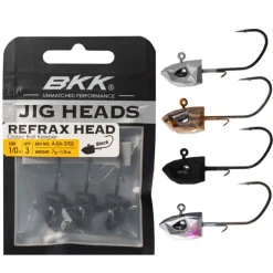 Tête Plombée BKK Refrax Jig 7g taille #5/0 (x3)