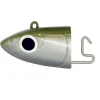 Tête plombee fiiish black minnow 70 off shore 6g (x2)