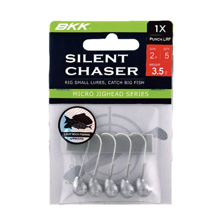 Têtes Plombées BKK Silent Chaser Punch LRF H4 (x5)