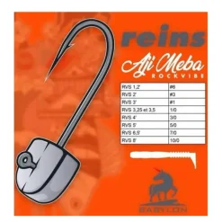 Têtes Plombées Reins Meba Jighead #10/0 (x2)