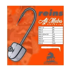 Têtes Plombées Reins Meba Jighead #3