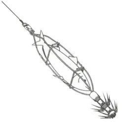 Turlutte mer flashmer cage a sardine 15cm