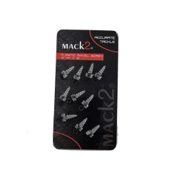 Vrilles Accroche Bouillette Mack2 Plastic Swivel Screw x10